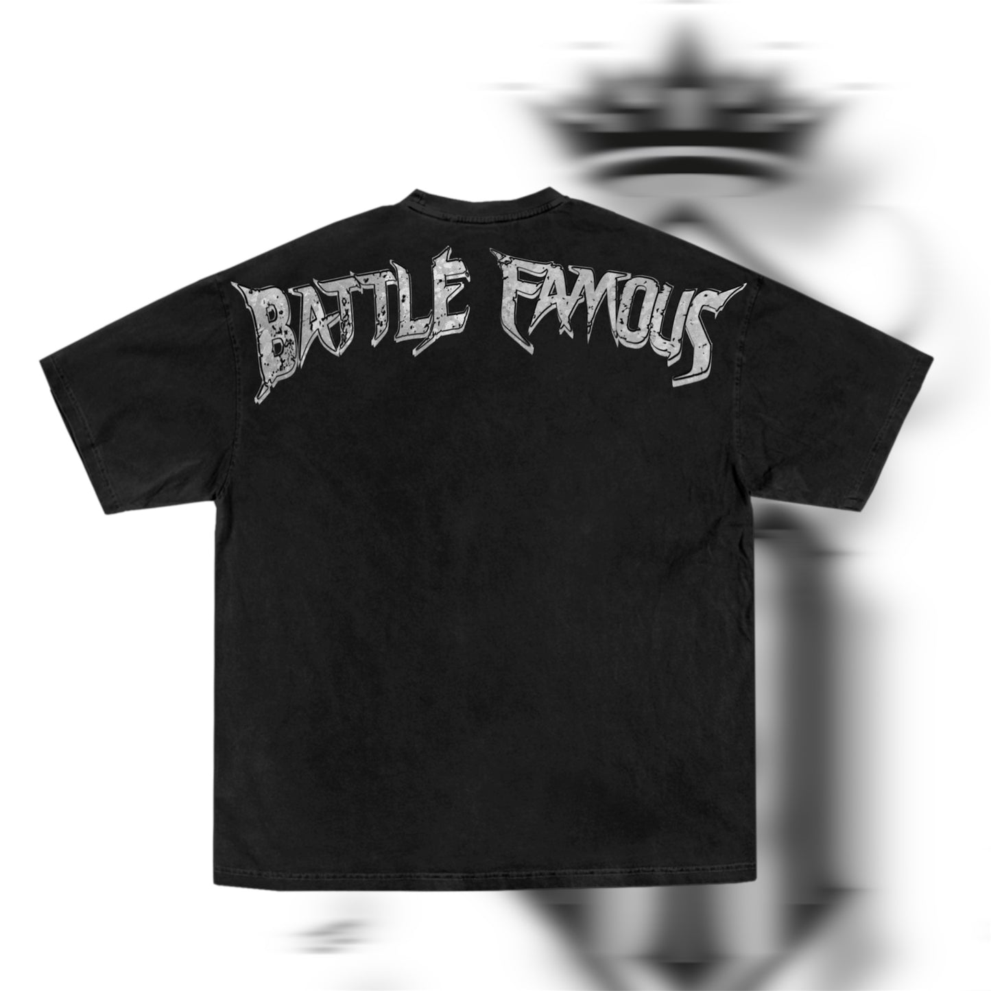 BATTLE FAMOUS Oversized T